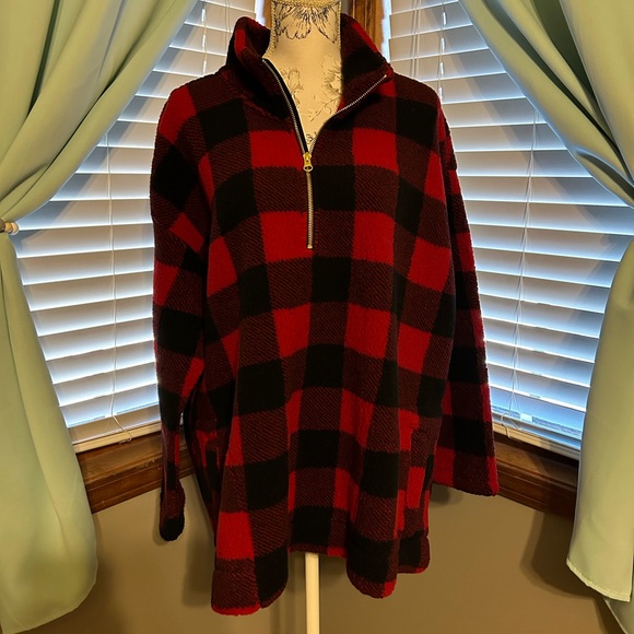 Old Navy Sherpa 1/4-Zip Pullover - Picture 2 of 6